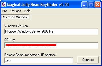 Magical Jelly Bean Keyfinder